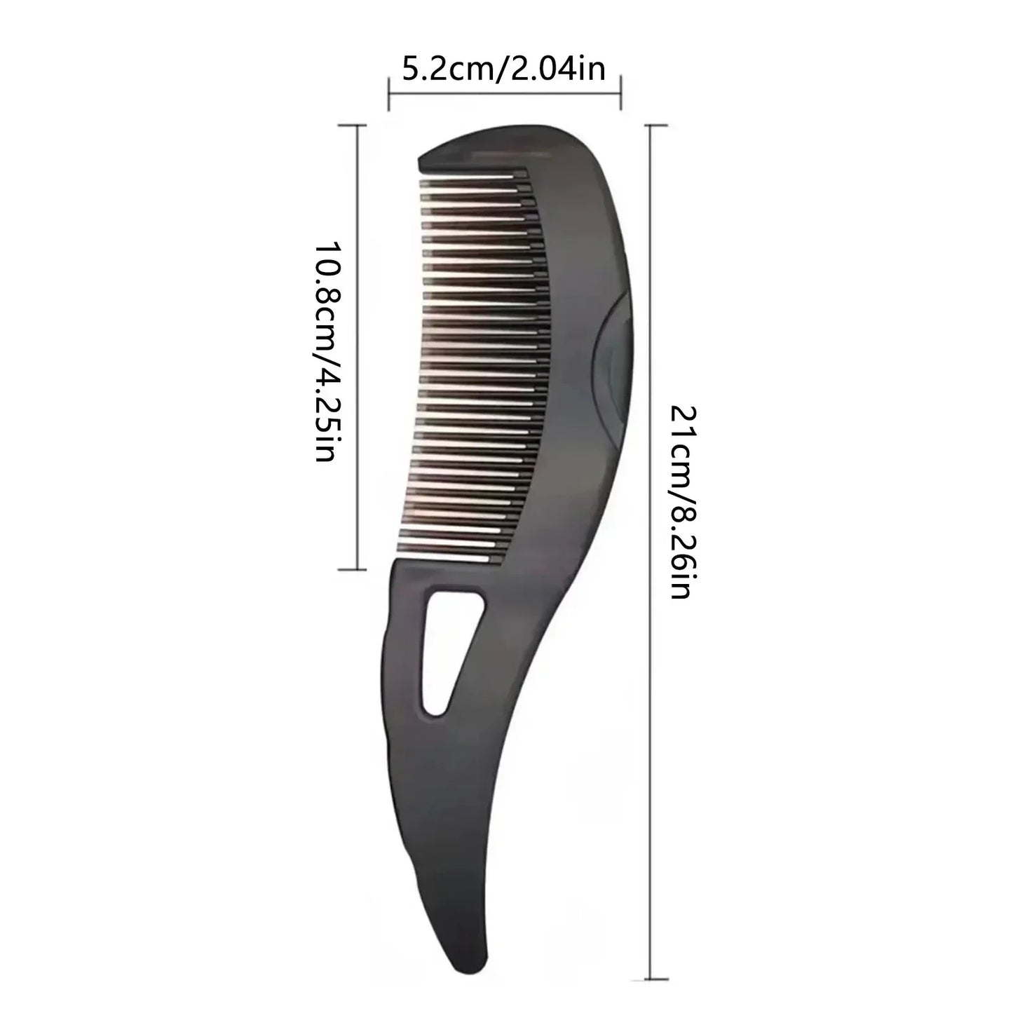 Folding Steel Combs For Men Oil Head Portable Beard Combs For Men Comb Product Hair Dropshipping Hair Combs Foldable Stylin
