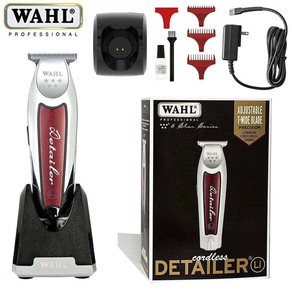 Wahl 5 Star Series 8148 Magic Clip Professional Barber Cordless Hair Clipper&Hair Trimmer&Foil Shaver For Barbers and Stylists