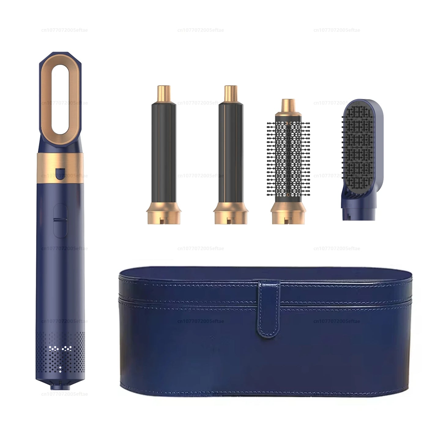 Low Noise Hair Styler Hair Curling Straightening Drying Hot Air Brushes Hot Comb Set Styling Tool 5 in 1 Airwrap