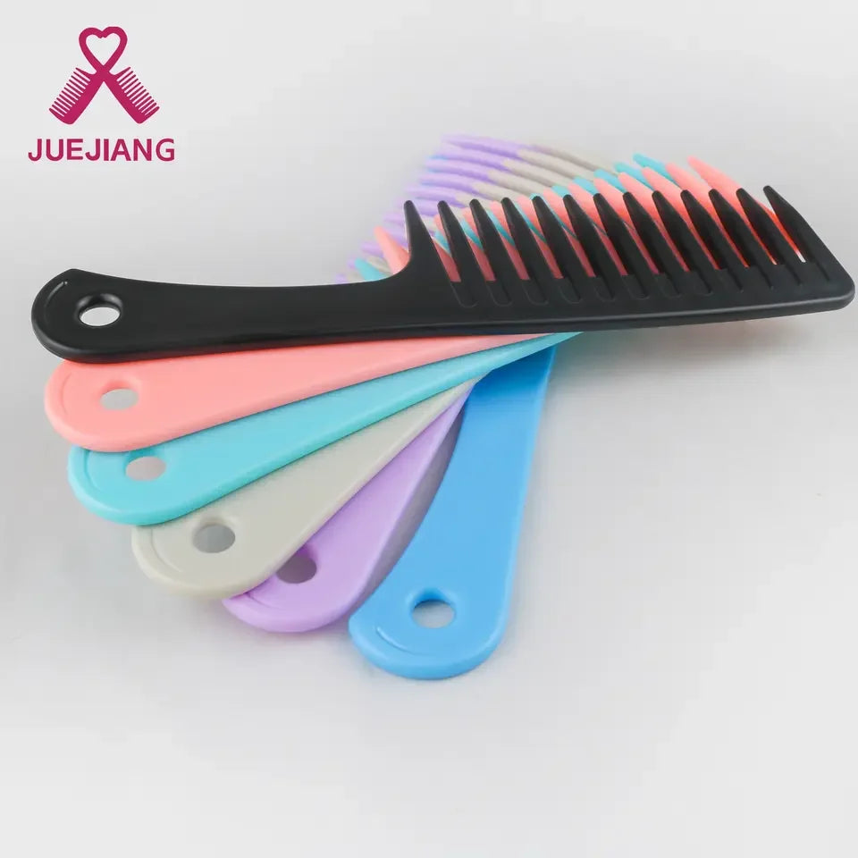Super Hair Barber Wide Tooth Comb Hairdressing Salon Parting Stylish Hair Detangler Comb Styling Tool
