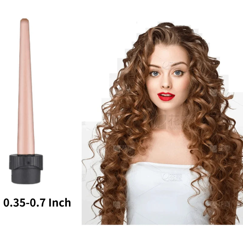 Customizable Electric Curling Iron Hair Tools Professional Roller Curls Wand Fast Heating Up  Curling Iron for All Hair Types