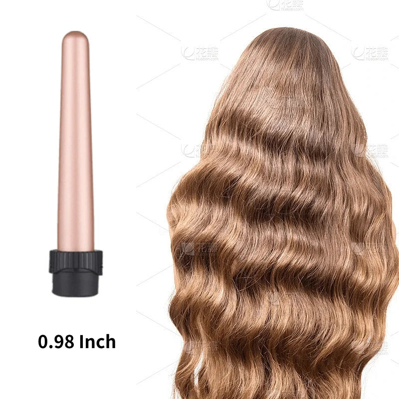 Customizable Electric Curling Iron Hair Tools Professional Roller Curls Wand Fast Heating Up  Curling Iron for All Hair Types