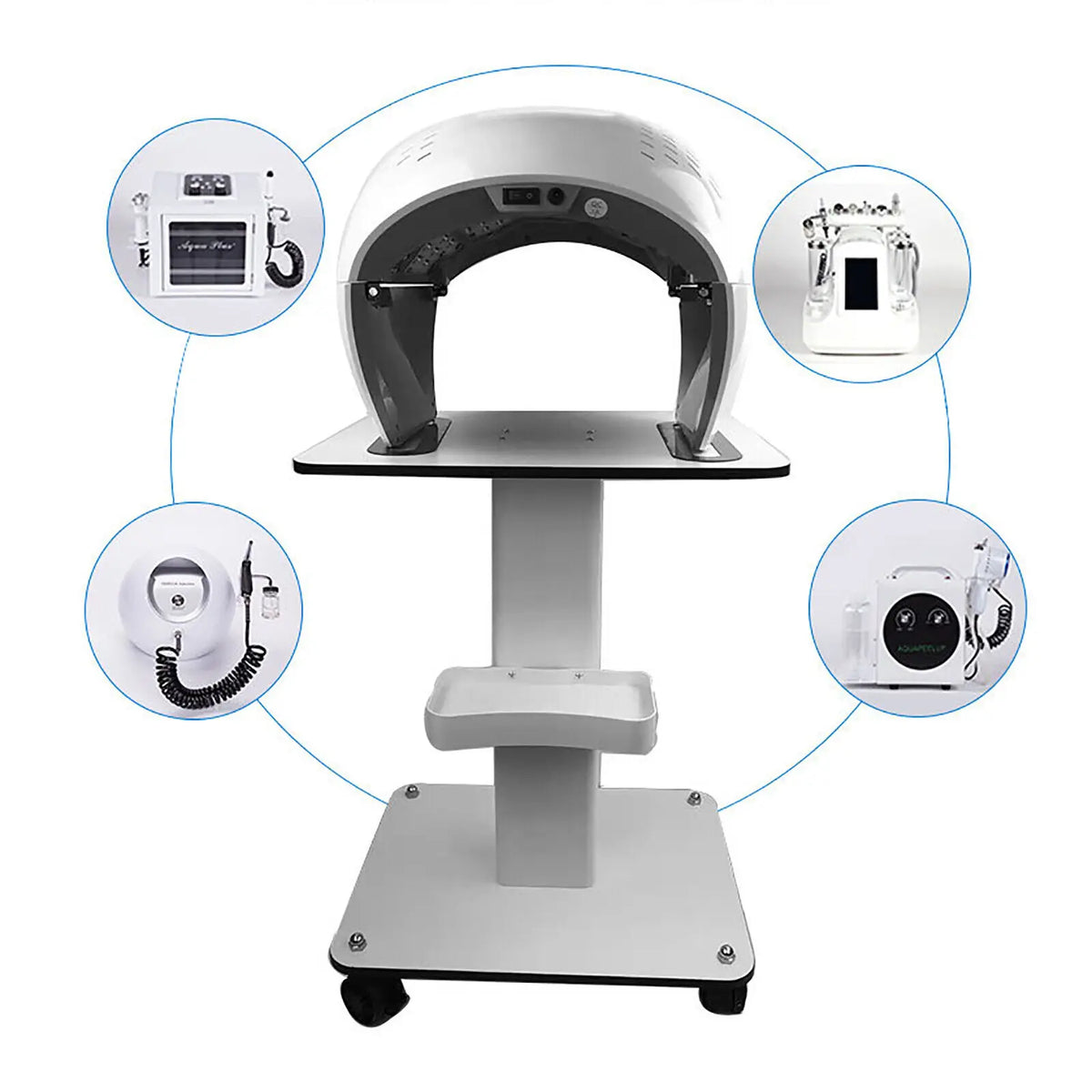 Salon Trolley Super Large Table SPA Rolling Cart for Beauty Machine