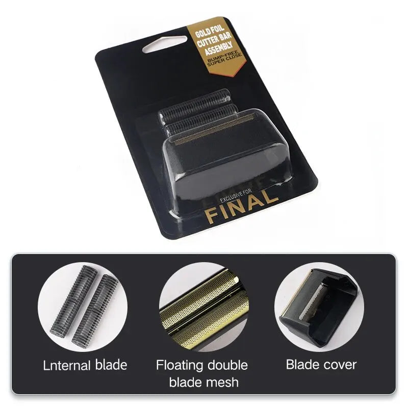 Professional Electric Shaver Cutter Head Replacement Foil And Blade For Wahl 8164 5 Star Service Hair Clipper Barber Accessories