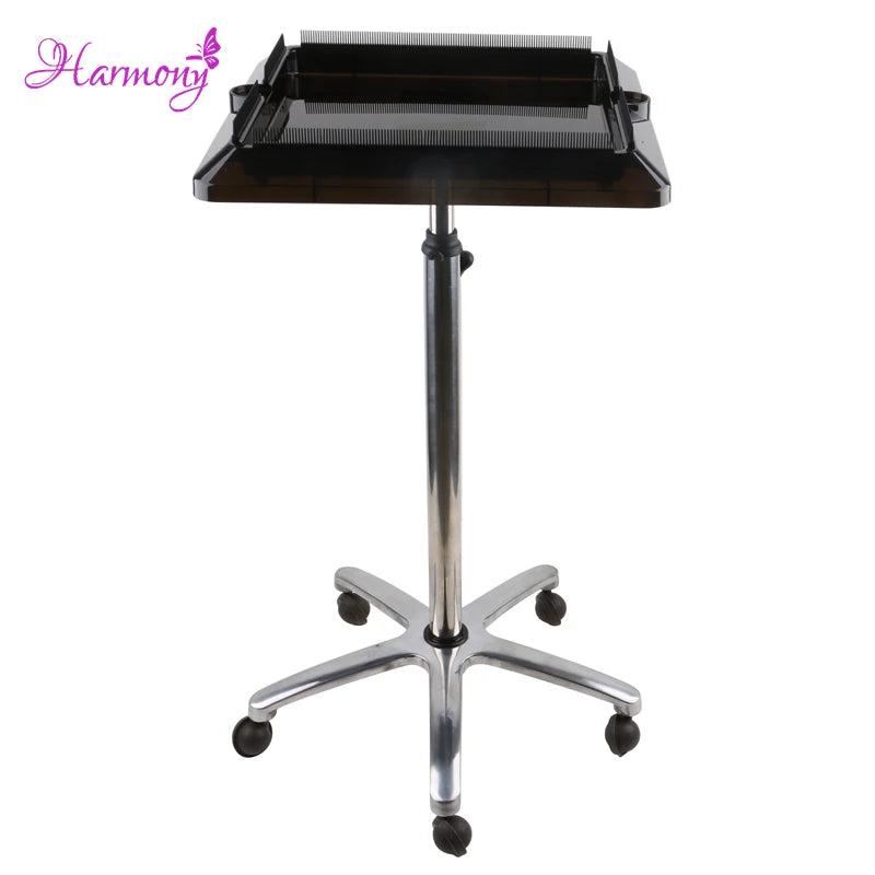 Harmony Plus Hair 1pcs Hairdesser Trolley Movable Stainless Steel Beauty Salon Trolley for I Tip Hair Extensions