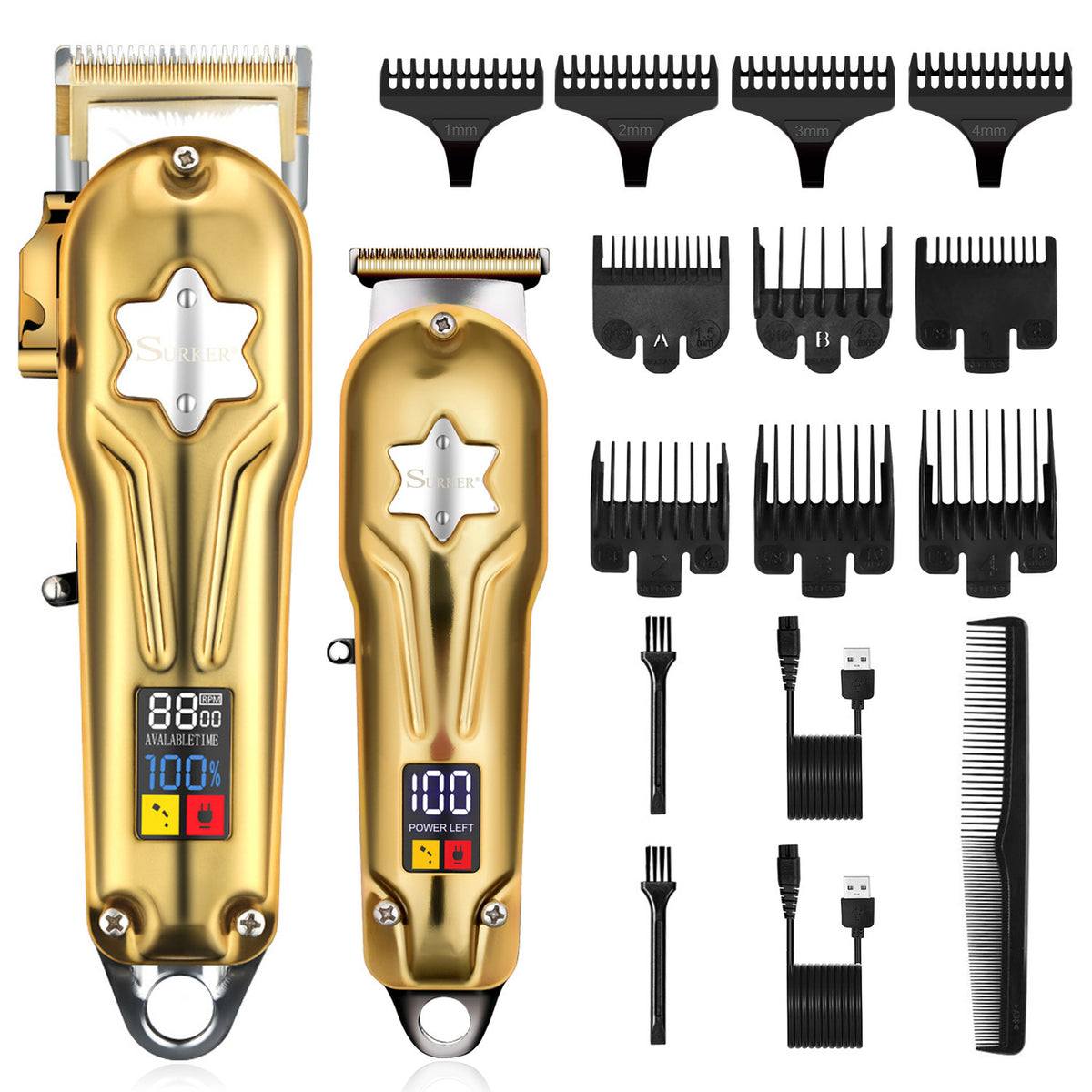 Professional Oil Head Electric Clipper Electric Men's Hair Clipper Razor Clippers