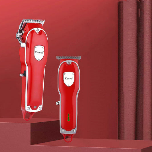 High-power Hair Salon Oil Head Engraving Rechargeable Electric Clipper