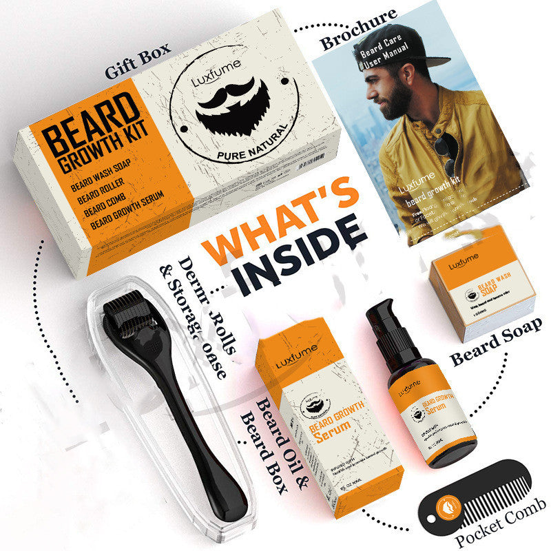 Beard Set Box Beard Cleaning Care
