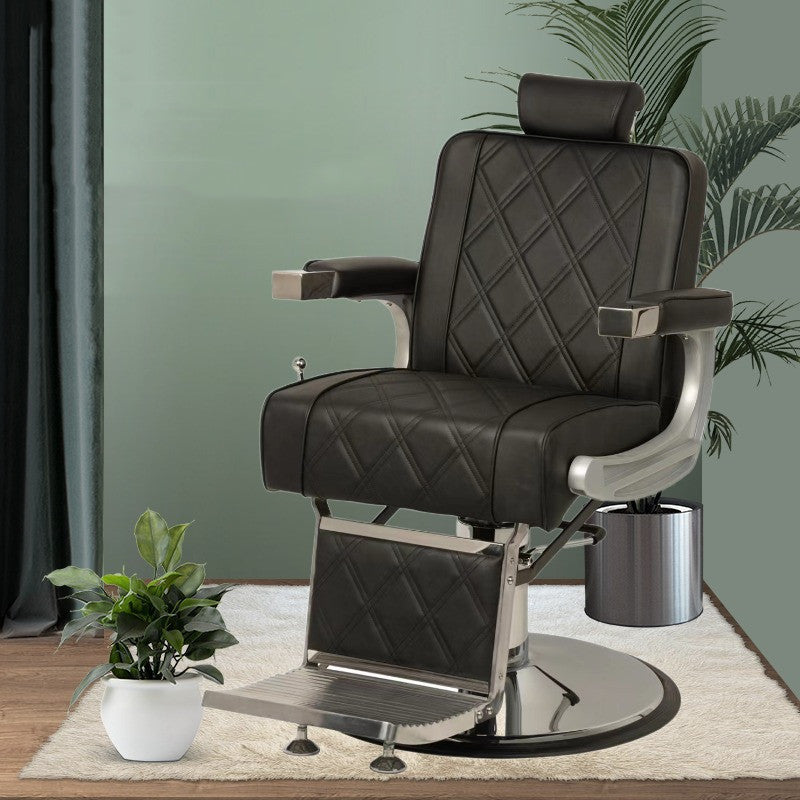 Home Fashion Alloy Men's Hairdressing Barber Chair