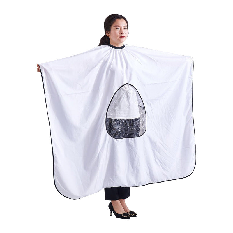 Hairdressing Supplies Shawl Visible Transparent Protection Cloth