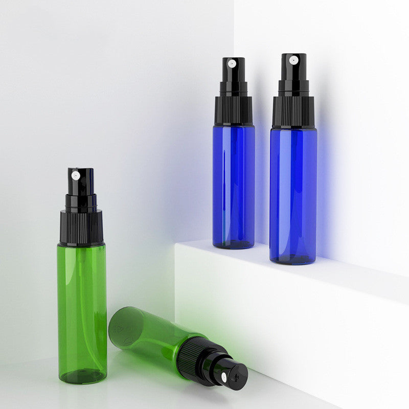 Full Cover Spray Bottle 30ml Square Shoulder Spray Cosmetics Travel Storage Bottle