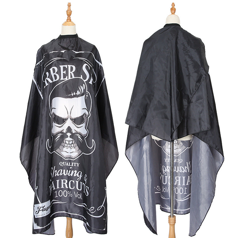 Skull Haircut Cloth Salon Home Shawl