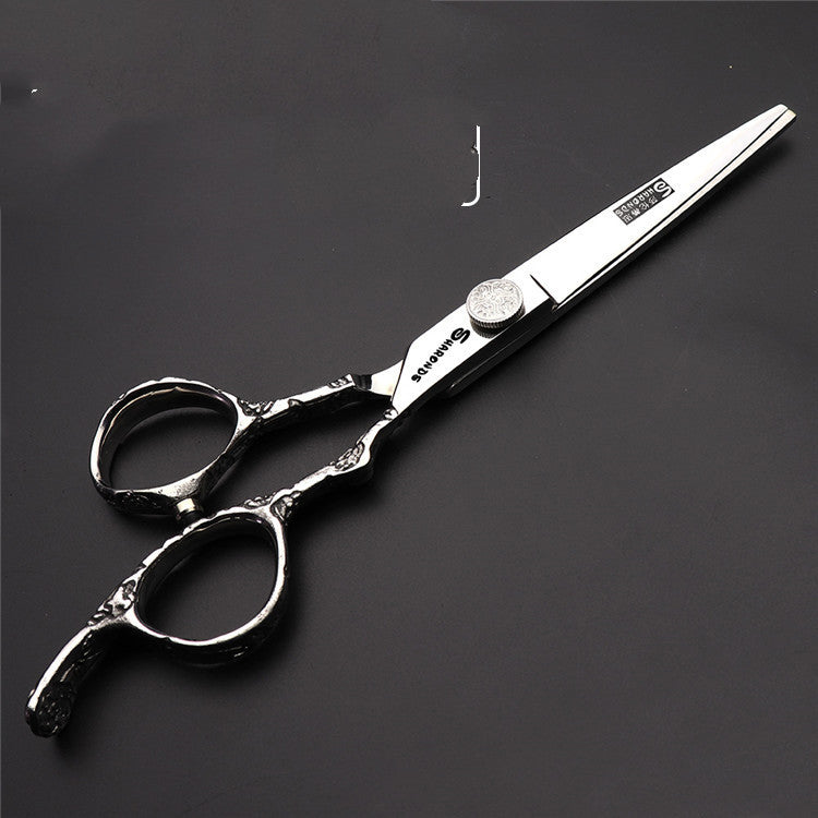 Rose Scissors 7 Inch Hairdressing Scissors To Thin Teeth Scissors Set