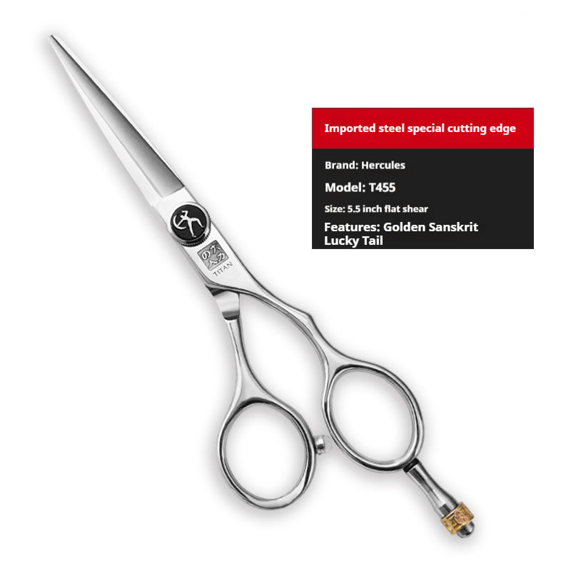 Flat And Tooth Scissors Hair Scissors Thinning Shear Seamless Hair Stylist