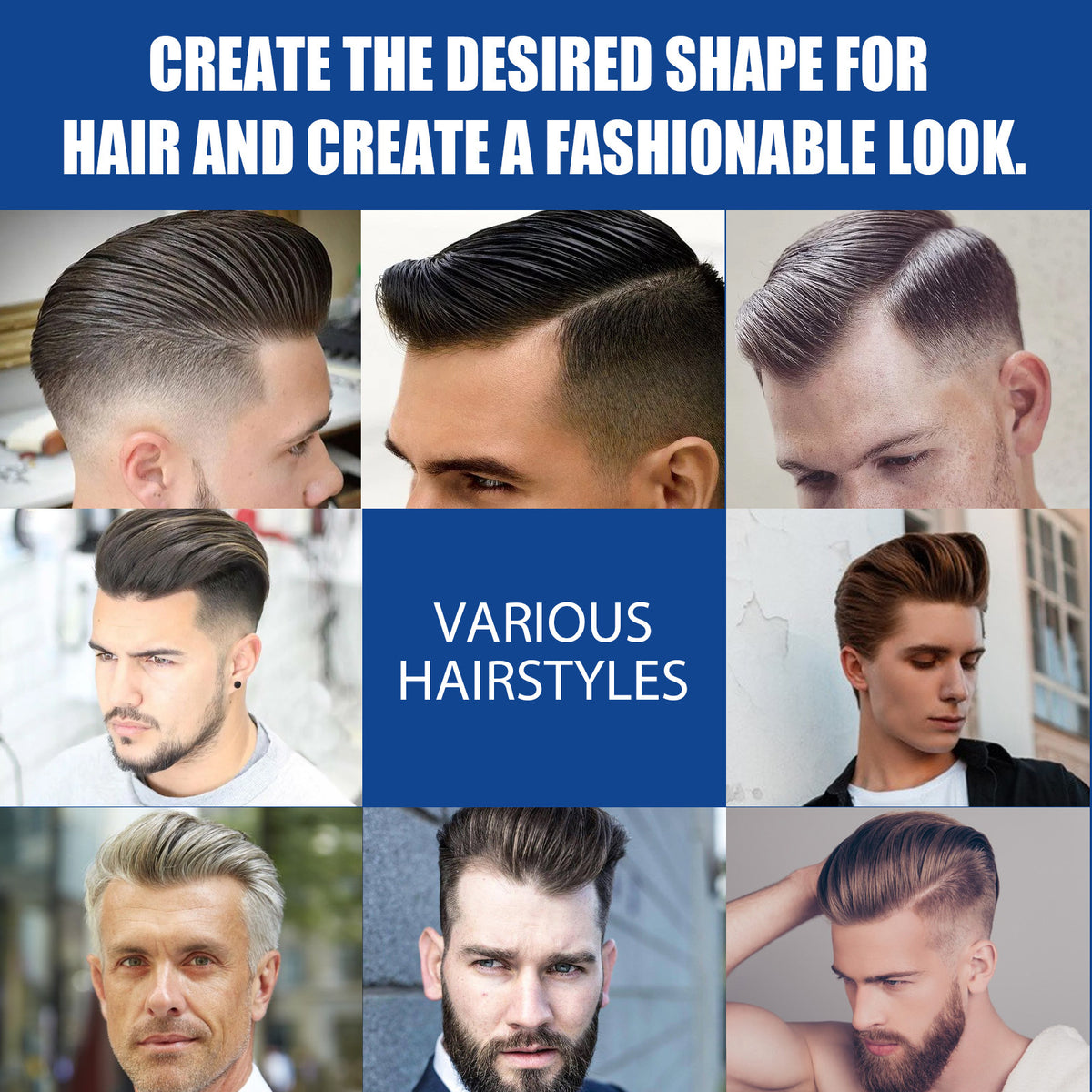 Household Personality Men's Hair Wax Stick
