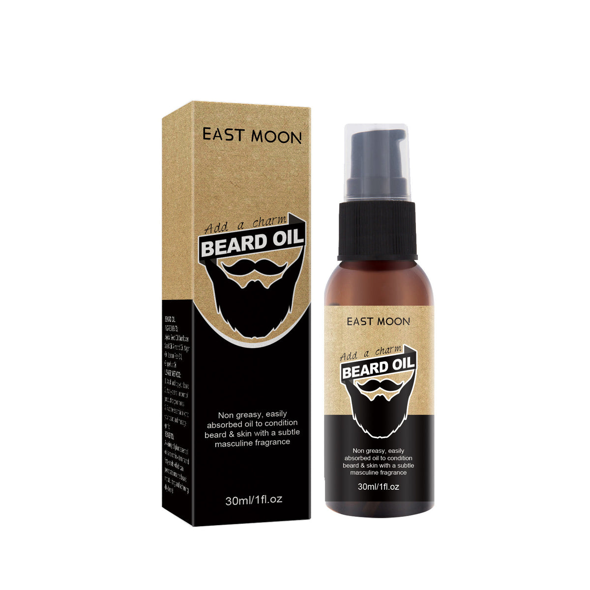 Beard Treatment Oil Men's Facial Sideburns Beard Shape Moisturizing