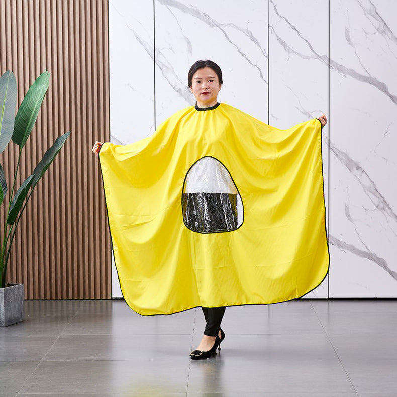 Hairdressing Supplies Shawl Visible Transparent Protection Cloth