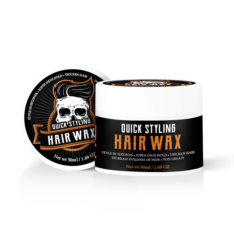 Skull American English Version Retro Hair Oil Wax Mud