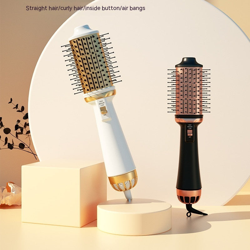 Straight Hair Anion Does Not Hurt Hair All-in-one Blowing Combs