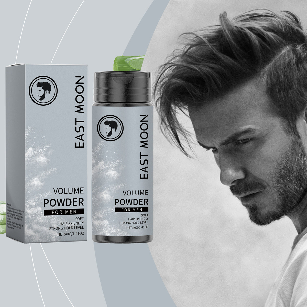Men's Texture Baking Powder Hair Wash-free Bangs Convenient Booster Powder Oil Control