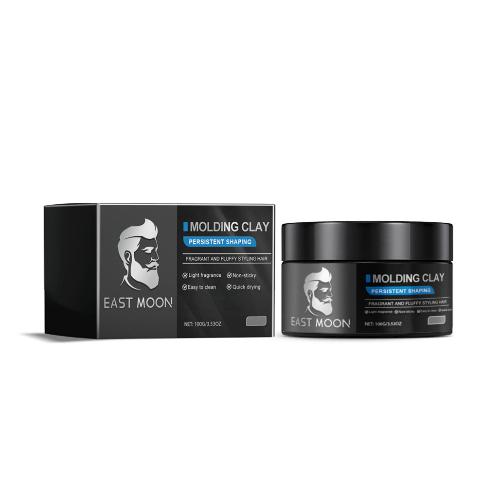 Men Colored Hair Wax Silver Lasting Styling