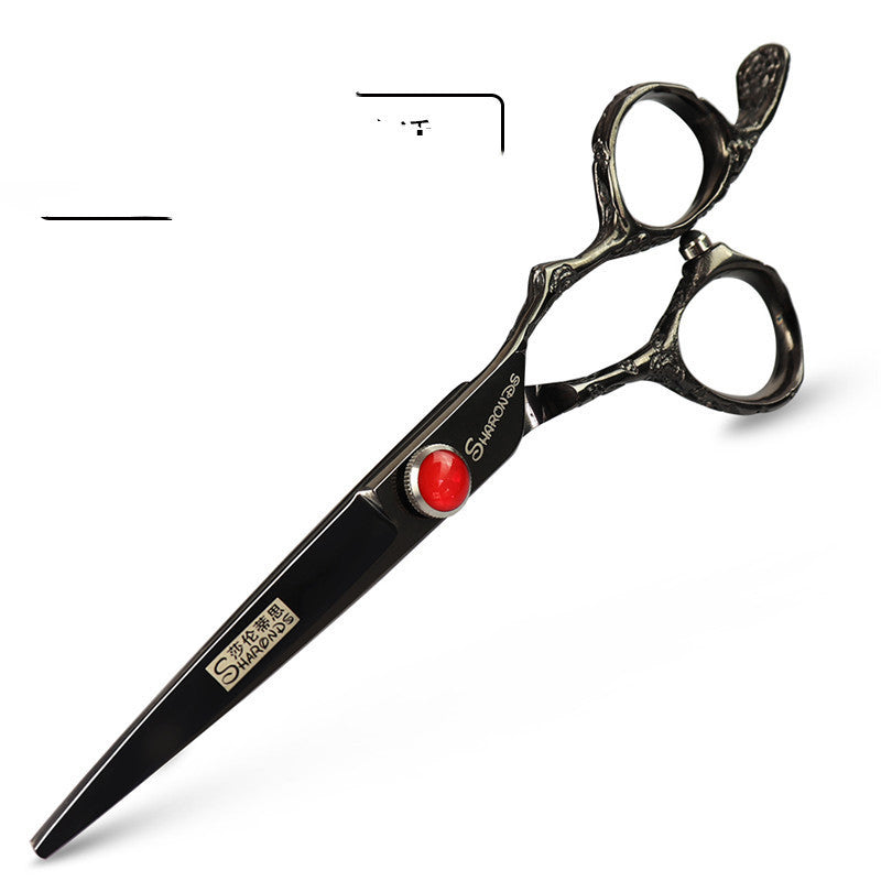 Rose Scissors 7 Inch Hairdressing Scissors To Thin Teeth Scissors Set
