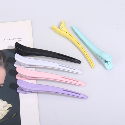 Clip Hairdressing Long Beak Clip Duck Barber Shop Hot Dyeing Partition Positioning Hair Cutting