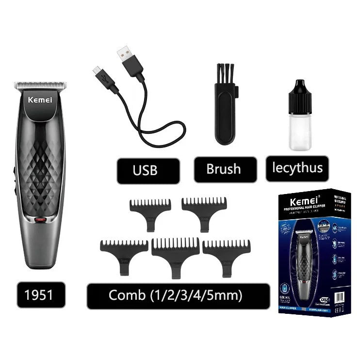 Carved Blank Oil Head Electric Clipper